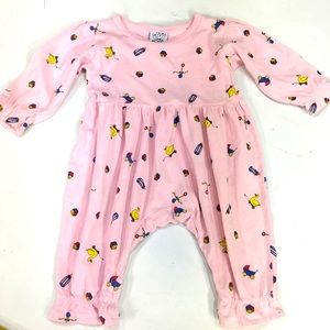 Painting Red Rhinos Pink Bubble Suit